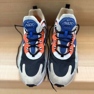 NIKE Air Max 270 React Fossil Sneakers Shoes US 8.5